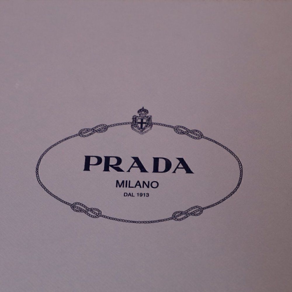 NWT Prada Jacquard Platform Heeled Sandals Sz 9 - Picture 6 of 7